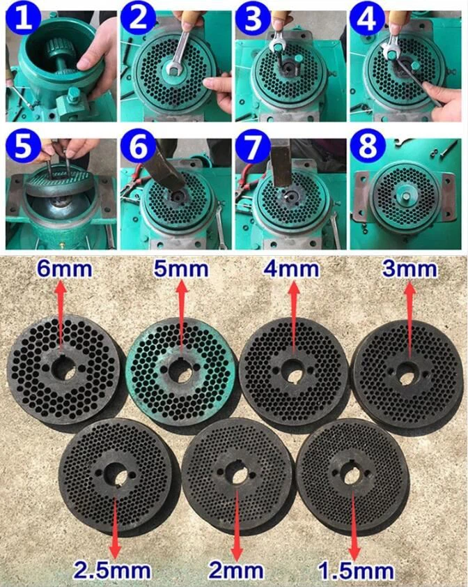 flat die feed pellet mill