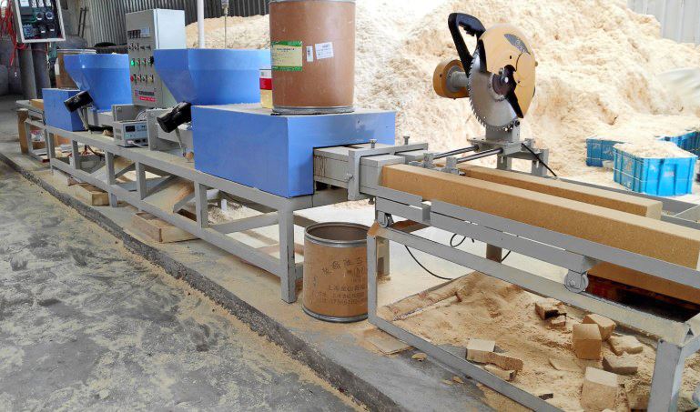 pallet block machine press