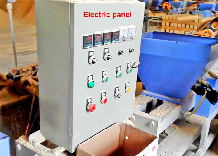 Sawdust pallet block machine