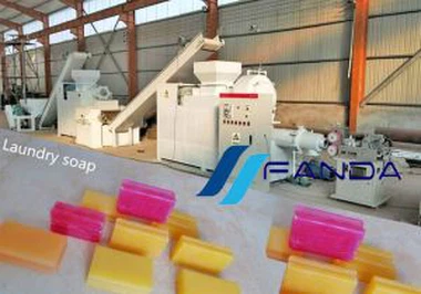 500 kg/h mosószappan gyártósor