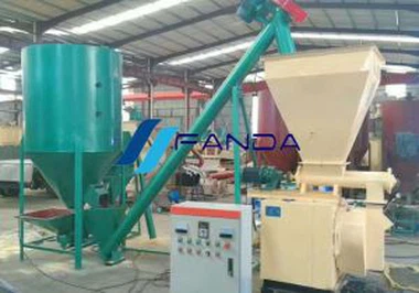 Kis takarmánygyártó sor