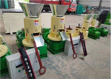 Kisméretű fa pellet prés